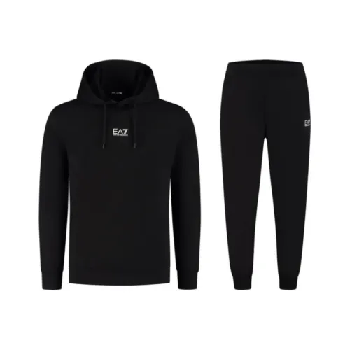 EMPORIO ARMANI EA7 Повседневная Спортивная Одежда Мужская Черная