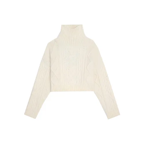 CELINE SS22 Свободный крой Свитер Женский Абрикос