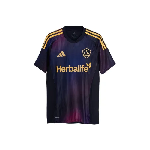 Adidas Футбол Джерси Мужской Темно-синий Фиолетовый