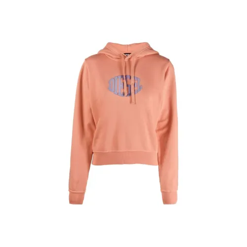 DIESEL Апельсин Женские Свитшоты