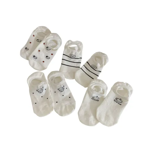 ALPLUME Низкие носки женские 4 штуки смешанные цвета