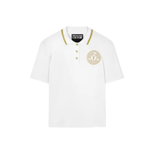 VERSACE JEANS COUTURE Белое Женское Поло