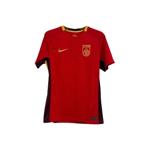 Nike Dri Fit SS25 Футбол Джерси Унисекс Красный