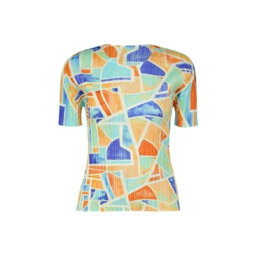 ISSEY MIYAKE Многоцветные Женские Футболки