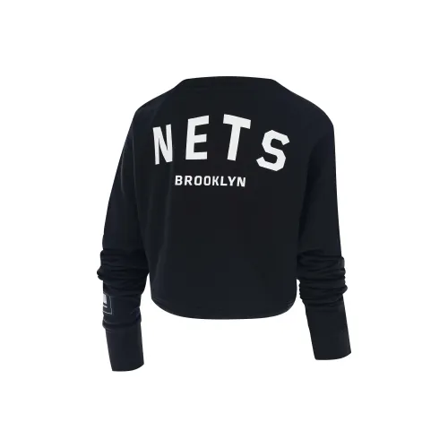 NBA Brooklyn Nets Черные Женские Свитшоты