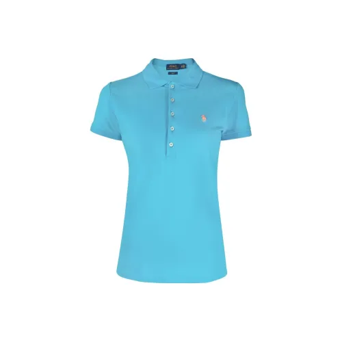 Polo Ralph Lauren Светло-синий Женские Поло