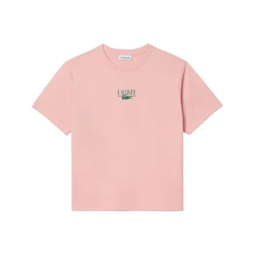 lacoste Розовые Женские Футболки