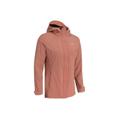 Under Armour Розово-красные Женские Куртки