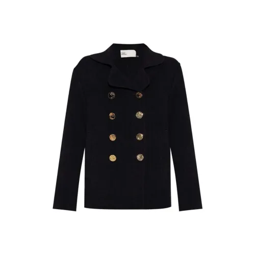 Tory Burch FW24 Куртки и Пальто Женские Черные