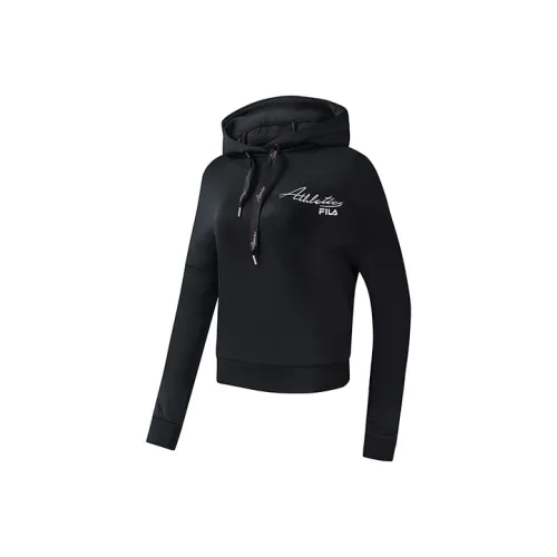 FILA ATHLETICS Темно-черные Женские Свитшоты
