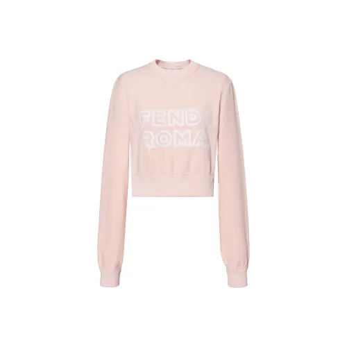 FENDI Розовые Женские Свитшоты