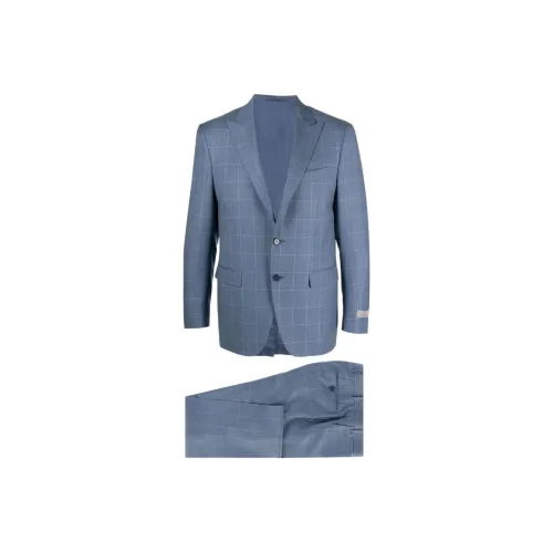 Canali Бизнес-костюм мужской синий