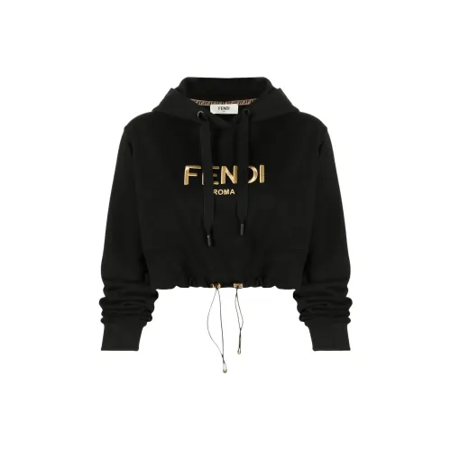 FENDI SS22 Свитшот Женский Черный