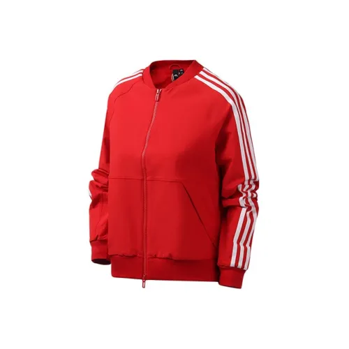 Adidas Женские Куртки Красного Цвета