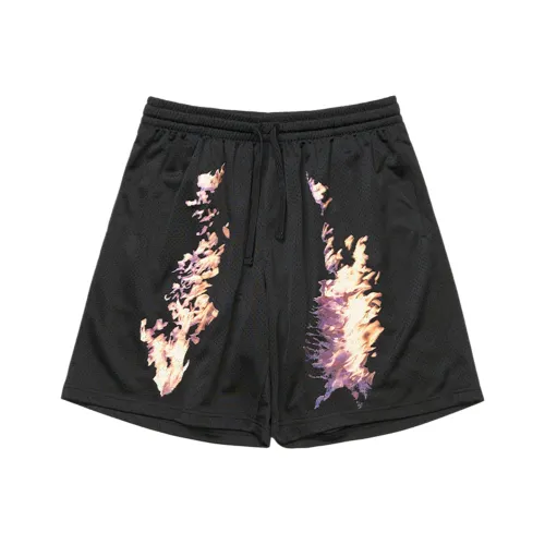 VESSEL x HUIDAOWEILAI LIANMINGKUAN Повседневные шорты Унисекс Черный