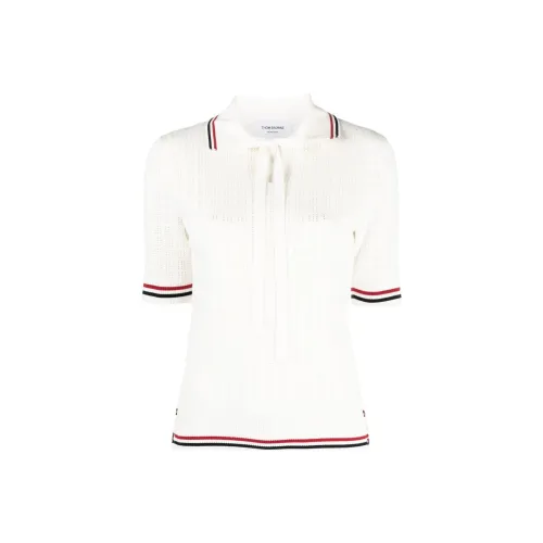 THOM BROWNE Белое Женское Поло