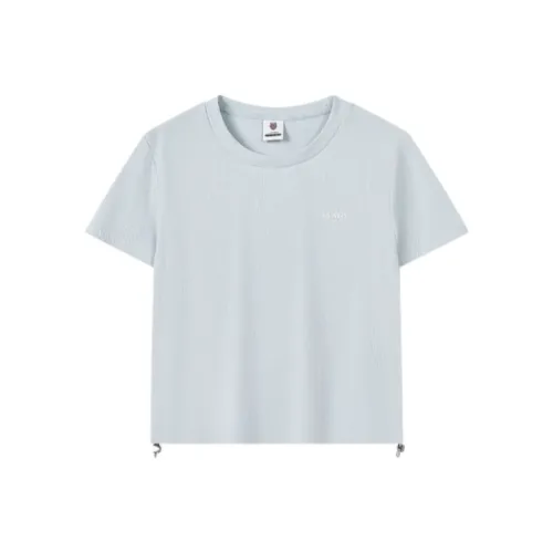 KSWISS Standard T-Shirt Женская Светло-Серый Синий