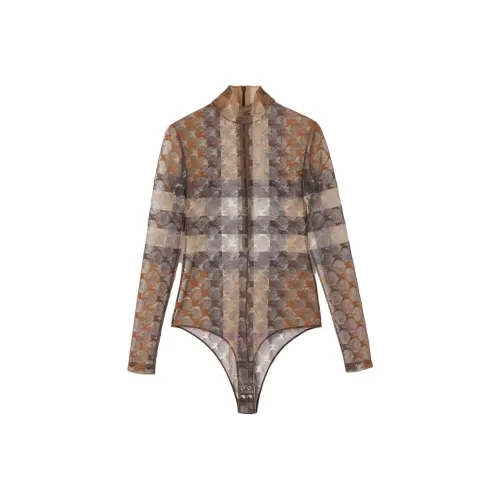 Burberry Комбинезон Женский Dark Birch Brown