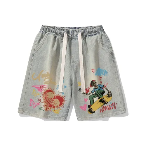 Комфортные и освежающие джинсовые шорты унисекс