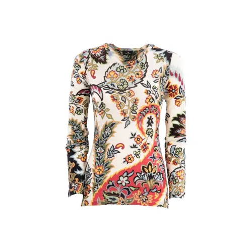 ETRO Многоцветные Женские Футболки
