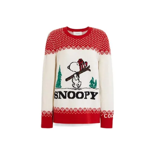 COACH FW22 Толстовка Женская Красная