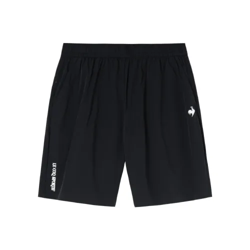 Le Coq Sportif Повседневные шорты Мужские Ослепительный черный
