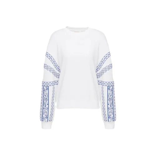 SEE BY CHLOE Белый Женские Свитшоты