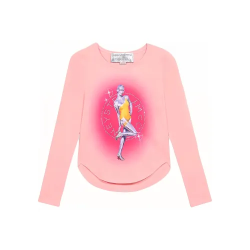 STELLA MCCARTNEY Розовые Женские Т-рубашки