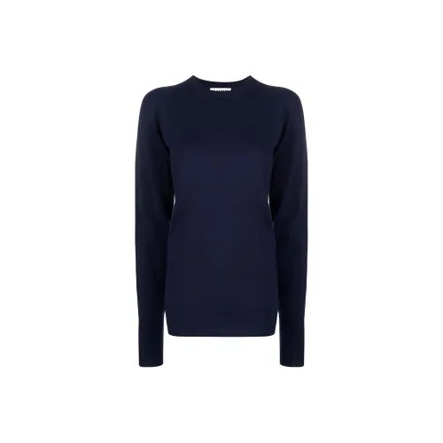 JIL SANDER Синий Женские кашемировые свитеры