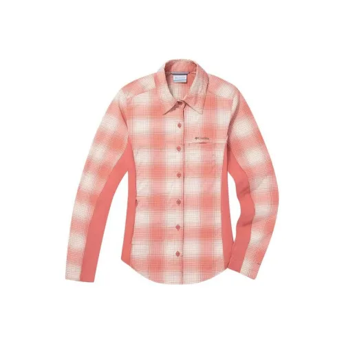 Columbia Женские Рубашки Красного Цвета