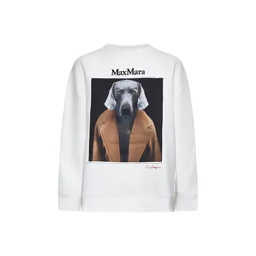 MaxMara Белый Женские Свитшоты