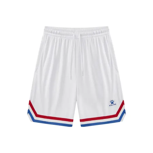 KELME Ярко-белые унисекс баскетбольные шорты