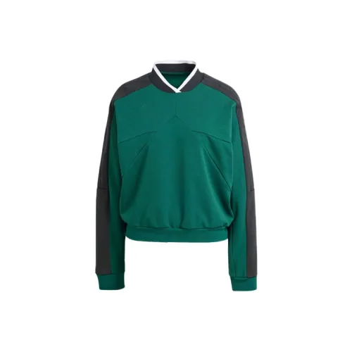 Adidas Лесной зеленый Женские Свитшоты