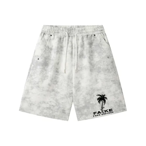 FAKE VINTAGE Повседневные шорты унисекс