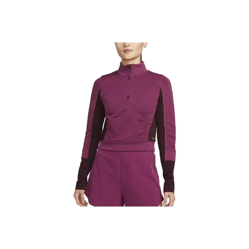 NIKE THERMA Форма ADV Красный Сандаловое дерево Женские Свитшоты