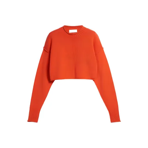 SportMax Апельсин Женские кашемировые свитеры