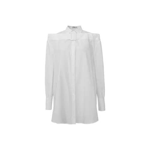 SIQIZ Белые Женские Рубашки