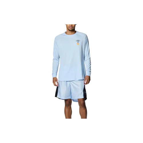 Under Armour Baseline Money Баскетбольные шорты Мужские Radiant Blue Черный 464
