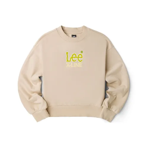 Lee Бежевый Женские Свитшоты
