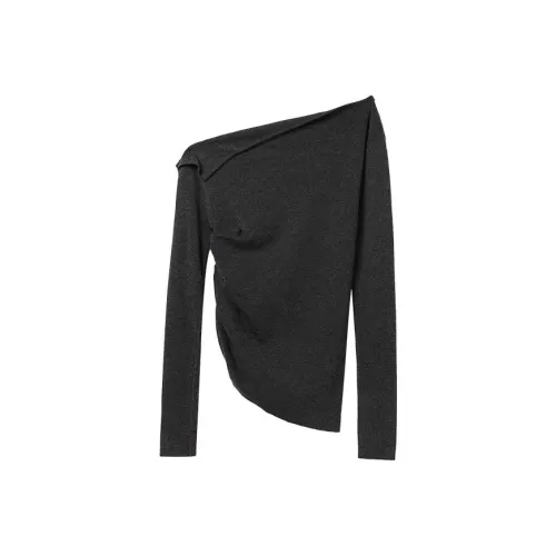 YITOUAGUA Темно-серый Женский Трикотаж