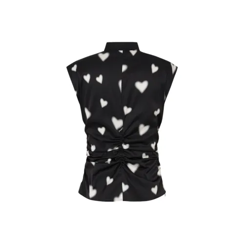 MOCO SS24 T-Shirt Женская Черная с принтом