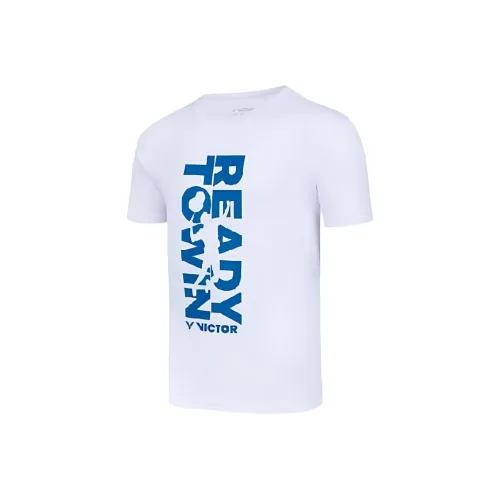 VICTOR Бадминтон Джерси Унисекс Отбеленный