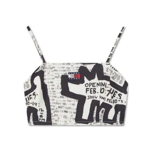 Tommy Hilfiger Tommy Jeans X Keith Haring Co Branded Series Многоцветный принт 0GD Женские Топы