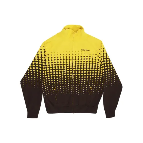 MIU MIU Желтые Женские Куртки