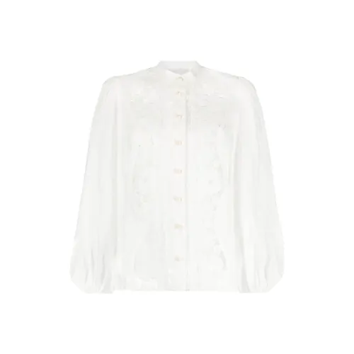 Zimmermann Белые Женские Рубашки