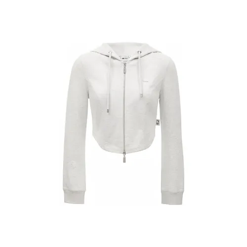 Only NBA G11 Светло-серый Многоцветный Cozy GREY MELANGE Женские Свитшоты