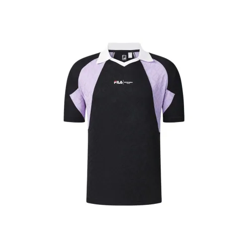 FILA x DAVID KOMA Теннис Топ Мужской Числа Лаванда
