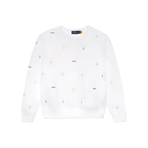 Polo Ralph Lauren SS23 Свитшот Женский Белый