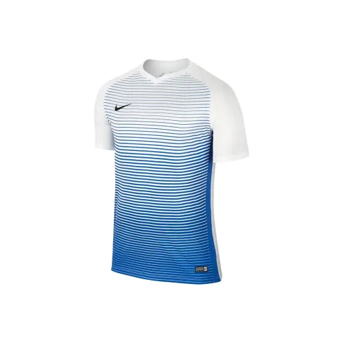 Nike Футбол Джерси Мужской Белый Синий