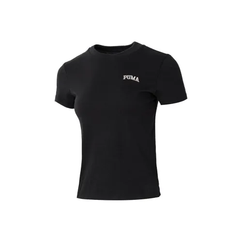 PUMA SS24 T Shirt Женская Черная